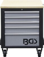 Werkstattwagen | 2 x 5 Schubladen | 1 Schrank | leer