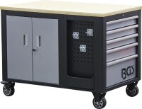 Werkstattwagen | 2 x 5 Schubladen | 1 Schrank | leer