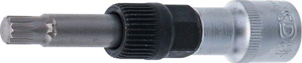Bit-Einsatz für Lichtmaschine | Antrieb Innenvierkant 12,5 mm (1/2") | Innenvielzahn (für XZN) M10