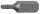Bit | Länge 30 mm | Antrieb Außensechskant 8 mm (5/16") | T-Profil (für Torx) mit Bohrung T15