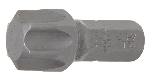 Bit | Länge 30 mm | Antrieb Außensechskant 8 mm (5/16") | T-Profil (für Torx) T60