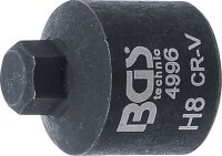 Bremssattel-Einsatz | Innensechskant | extra kurz | 8 mm