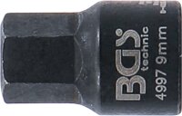 Bremssattel-Einsatz | Innensechskant | extra kurz | 9 mm