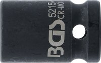 Kraft-Steckschlüssel-Einsatz Sechskant | Antrieb Innenvierkant 12,5 mm (1/2") | SW 15 mm