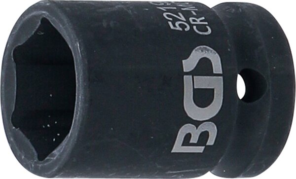 Kraft-Steckschlüssel-Einsatz Sechskant | Antrieb Innenvierkant 12,5 mm (1/2") | SW 19 mm