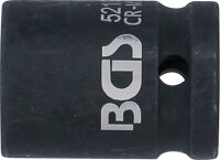 Kraft-Steckschlüssel-Einsatz Sechskant | Antrieb Innenvierkant 12,5 mm (1/2") | SW 19 mm