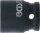Kraft-Steckschlüssel-Einsatz Sechskant | Antrieb Innenvierkant 12,5 mm (1/2") | SW 24 mm