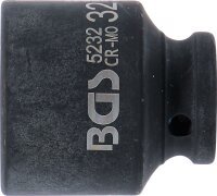 Kraft-Steckschlüssel-Einsatz Sechskant | Antrieb Innenvierkant 12,5 mm (1/2") | SW 32 mm