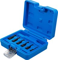 Abdreh-Einsatz-Satz für Glühkerzenelektrode | Antrieb Innenvierkant 6,3 mm (1/4") | 6-tlg.