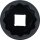 Kraft-Steckschlüssel-Einsatz Zwölfkant | Antrieb Innenvierkant 12,5 mm (1/2") | SW 33 mm