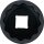 Kraft-Steckschlüssel-Einsatz Zwölfkant | Antrieb Innenvierkant 12,5 mm (1/2") | SW 34 mm