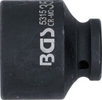 Kraft-Steckschlüssel-Einsatz Zwölfkant | Antrieb Innenvierkant 12,5 mm (1/2") | SW 35 mm