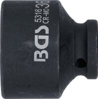 Kraft-Steckschlüssel-Einsatz Zwölfkant | Antrieb Innenvierkant 12,5 mm (1/2") | SW 36 mm