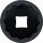 Kraft-Steckschlüssel-Einsatz Zwölfkant | Antrieb Innenvierkant 12,5 mm (1/2") | SW 36 mm