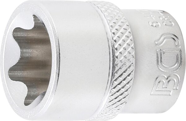Steckschlüssel-Einsatz E-Profil | Antrieb Innenvierkant 10 mm (3/8") | SW E18