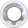Steckschlüssel-Einsatz E-Profil | Antrieb Innenvierkant 12,5 mm (1/2") | SW E20