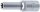 Steckschlüssel-Einsatz E-Profil, tief | Antrieb Innenvierkant 12,5 mm (1/2") | SW E12