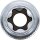 Steckschlüssel-Einsatz E-Profil, tief | Antrieb Innenvierkant 12,5 mm (1/2") | SW E14