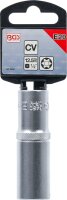 Steckschlüssel-Einsatz E-Profil, tief | Antrieb Innenvierkant 12,5 mm (1/2") | SW E20