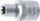 Steckschlüssel-Einsatz E-Profil | Antrieb Innenvierkant 12,5 mm (1/2") | SW E11