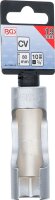 Spezial-Steckschlüssel-Einsatz, geschlitzt | Antrieb Innenvierkant 10 mm (3/8") | SW 19 mm