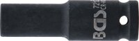 Kraft-Steckschlüssel-Einsatz Sechskant, tief | Antrieb Innenvierkant 12,5 mm (1/2") | SW 12 mm