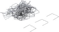 Reparaturklammern-Satz | flach | 0,6 mm | 100-tlg.