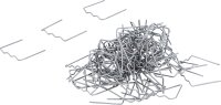 Reparaturklammern-Satz | flach | 0,6 mm | 100-tlg.