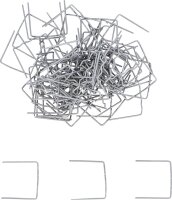 Reparaturklammern-Satz | flach | 0,6 mm | 100-tlg.