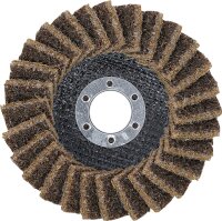 Fächer-Schleif-Scheibe | Vlies | Ø 115 mm |...