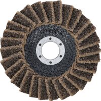 Fächer-Schleif-Scheibe | Vlies | Ø 125 mm |...