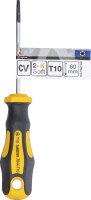 Schraubendreher | T-Profil (für Torx) T10 | Klingenlänge 60 mm