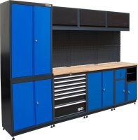 Schrankwand-System | Kombi | Holz | 4 Module