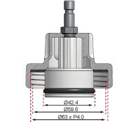 Adapter Nr. 13 für Art. 8027, 8098 | für Chrysler, Mercedes-Benz
