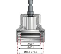 Adapter Nr. 18 für Art. 8027, 8098 | für VW