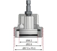 Adapter Nr. 8 für Art. 8027, 8098 | für VW