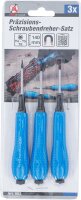 Präzisions-Schraubendreher-Satz | T-Profil (für Torx) T4 / T5 / T6 | 3-tlg.