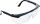 Schutzbrille mit verstellbarem Bügel | transparent
