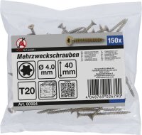 Mehrzweckschrauben | T-Profil (für Torx) T20 | 4,0 x...