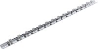 Aufsteckschiene mit 15 Clips | 6,3 mm (1/4")