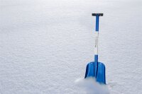 Aluminium-Schneeschaufel | mit steckbarem Schnellverschluss-Stiel