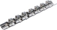 Aufsteckschiene mit 7 Clips | 6,3 mm (1/4")