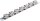 Aufsteckschiene mit 7 Clips | 12,5 mm (1/2")