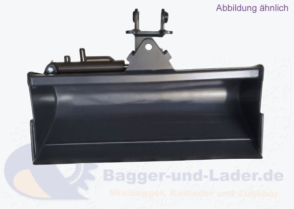 Mader Grabenräumlöffel hydraulisch 600 mm kompatibel zu Lehnhoff MS01 passend für B10 ( MZ05MS01001 )