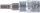 Bit-Einsatz | Antrieb Innenvierkant 6,3 mm (1/4") | Innensechskant 4 mm