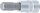 Bit-Einsatz | Antrieb Innenvierkant 6,3 mm (1/4") | Innensechskant 7 mm