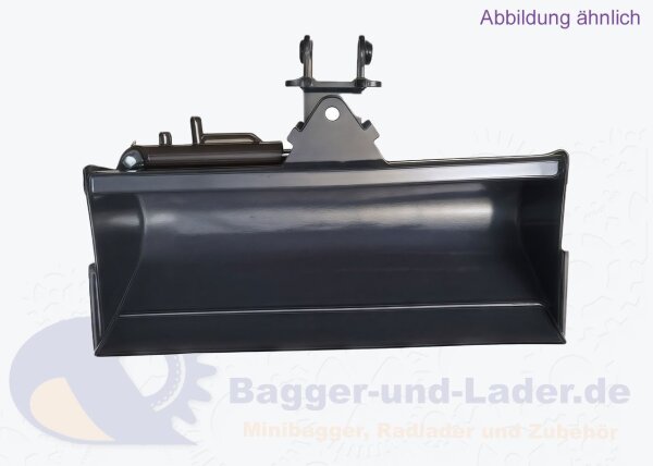 Mader Grabenräumlöffel hydraulisch 800 mm kompatibel zu Lehnhoff MS01 passend für B18 / B20 ( MZ05MS01003 )