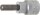 Bit-Einsatz | Antrieb Innenvierkant 10 mm (3/8") | Innensechskant 9/32"