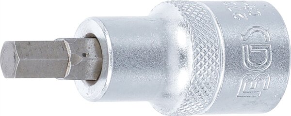 Bit-Einsatz | Länge 55 mm | Antrieb Innenvierkant 12,5 mm (1/2") | Innensechskant 9/32"
