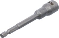 Steckschlüssel-Einsatz Sechskant, extra lang | für Bohrmaschinen | Antrieb Außensechskant 6,3 mm (1/4") | SW 11 mm